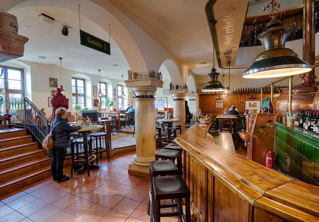 Hotel Brauhaus Wittenberg Exterior foto