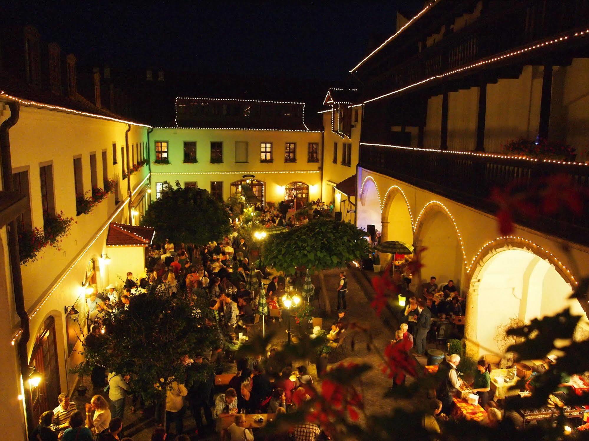 Hotel Brauhaus Wittenberg Exterior foto