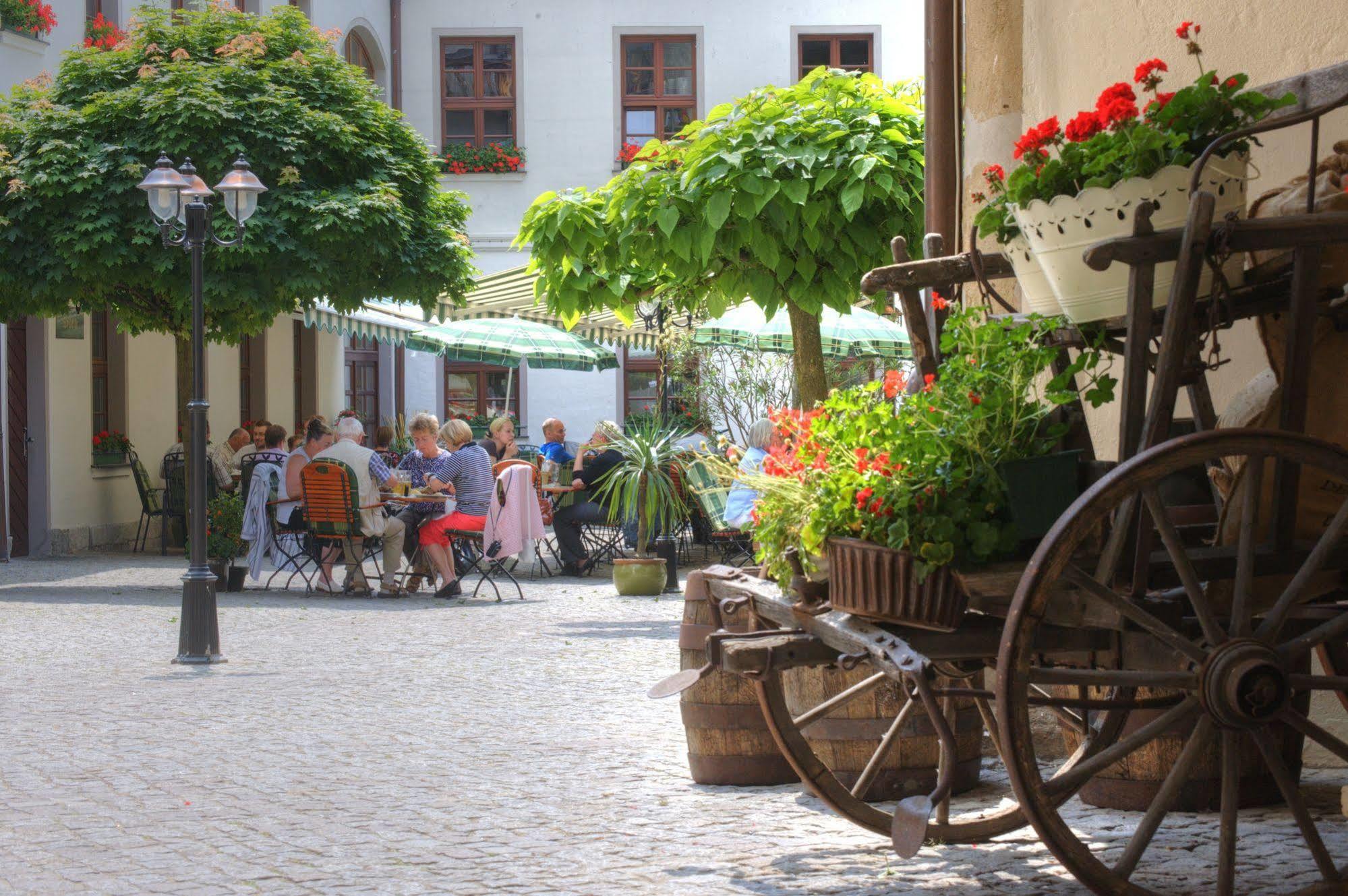 Hotel Brauhaus Wittenberg Exterior foto